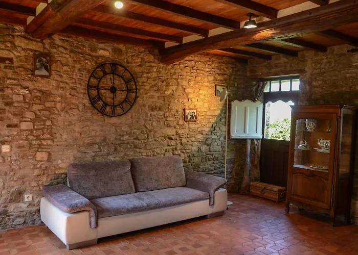 Ferienhaus La Tireliere, Longere Bord De Avec Jardin Surville (Manche)